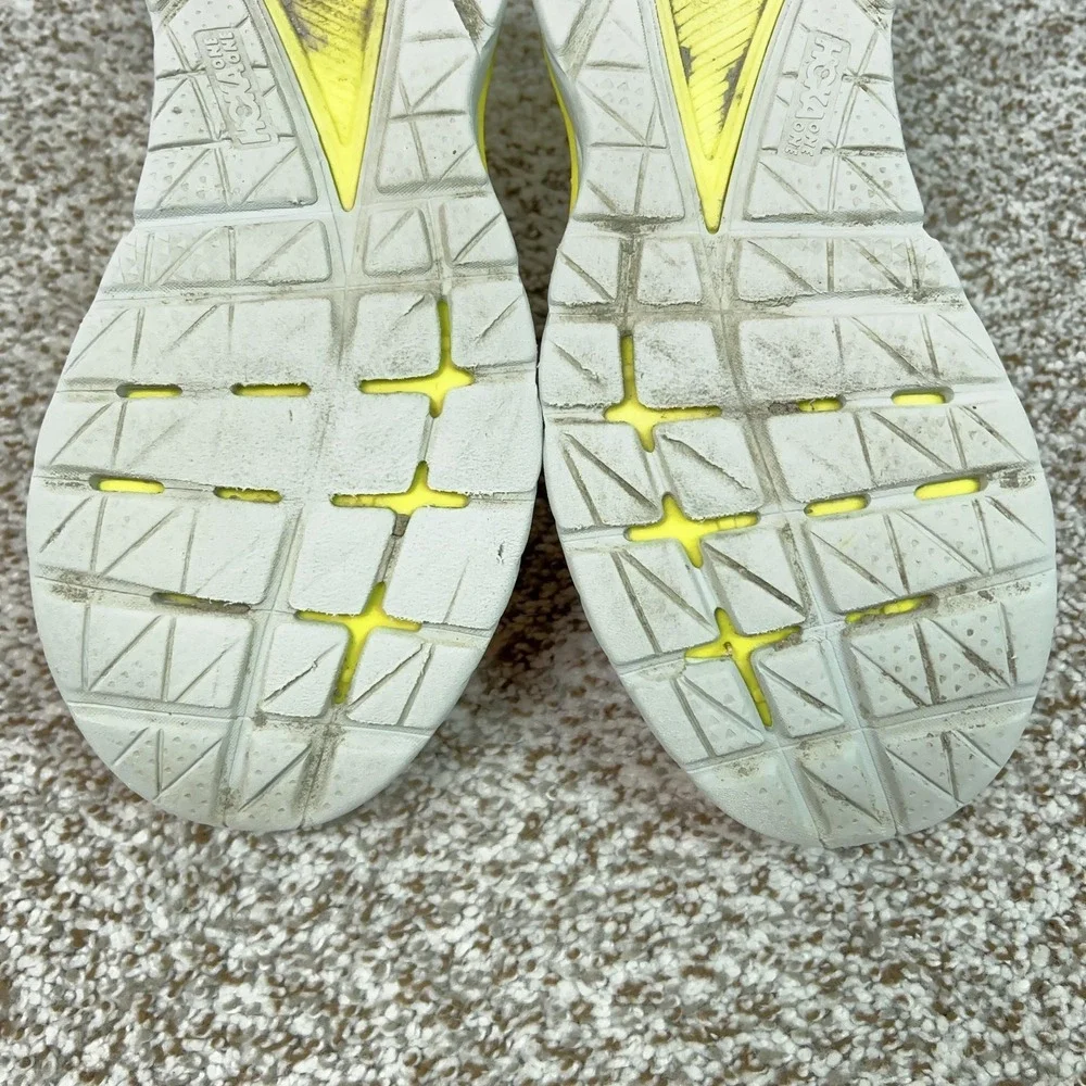 Hoka One One Mach 5 Shoes Mens Size 7.5 Orange Running Sneakers Cushioned‎
